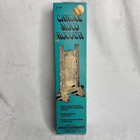 Vintage Candle Mold Holder No. 6400  American Handicrafts Made in USA - Picture 1 of 9